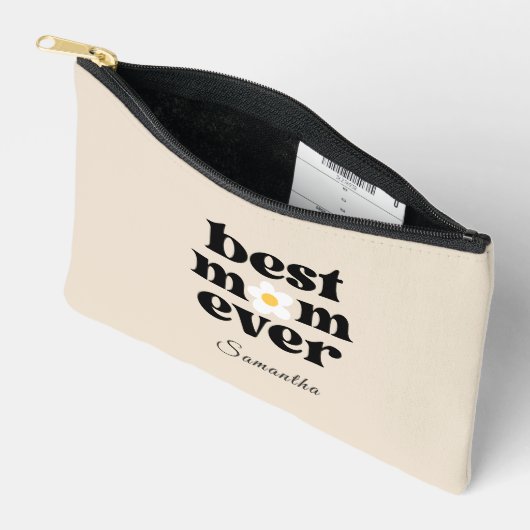 Best Mom Ever Personalized  Zubehörtasche (Offen)