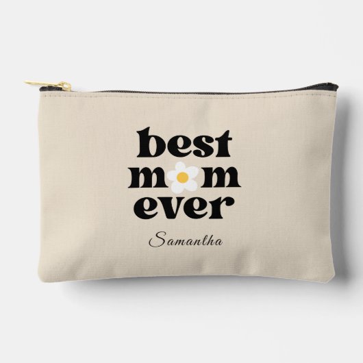 Best Mom Ever Personalized  Zubehörtasche (Vorderseite)