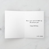 Best Mom Ever Photo Collage Birthday Mother's Day Karte (Innenseite)