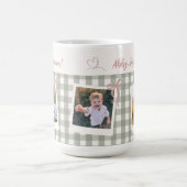 Best Mom Ever Photo Collage Kaffeetasse (Mittel)
