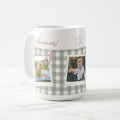 Best Mom Ever Photo Collage Kaffeetasse (Vorderseite Links)