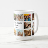 Best Mom Ever Photo Collage Mug Gift Kaffeetasse (VorderseiteRechts)