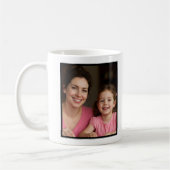 Best Mom Ever Pink Script 1 Photo Keepsake Kaffeetasse (Links)