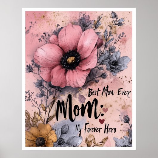 Best Mom ever Poster (Vorne)