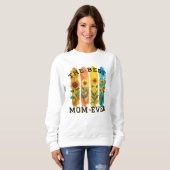 Best Mom Ever Sunflower Watercolor Sweatshirt - Mo (Vorne ganz)