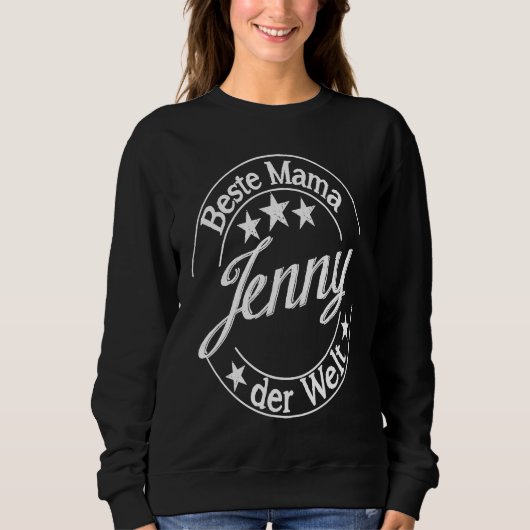 Best mom in the world  Jenny Sweatshirt (Vorderseite)