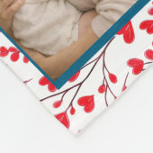 Best Mom in the World | Personalized Photo Fleecedecke (Ecke)