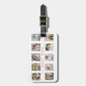 Best Mom Luggage Tag | Personalized Photos Gepäckanhänger (Vorderseite vertikal)