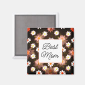 Best mom magnet (Vorderseite/Rückseite)