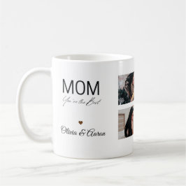 Best Mom Photo Collage Mug Kaffeetasse