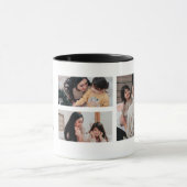 Best Mom Photo Collage Mug Tasse (Zentrum)