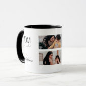 Best Mom Photo Collage Mug Tasse (Vorderseite Links)