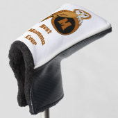 Best Momma Ever Barn Owl Monogram Golf Head Cove Headcover (3/4 Vorderseite)