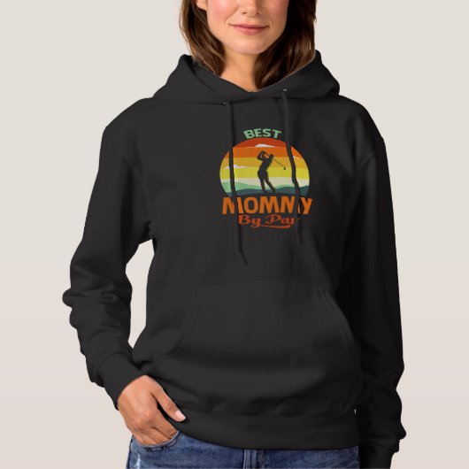 Best Mommy by Par Vatertag Golf Hoodie (Vorderseite)