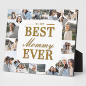Best Mommy Ever Father's Day Photo Frame Collage Fotoplatte (Seite)
