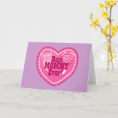 Best Mommy EVER! Karte (Gelbe Blume)