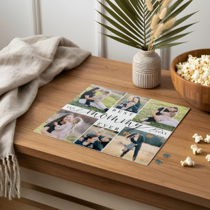 Best Mommy Ever Mama Script Herzklopfen Foto Colla Puzzle