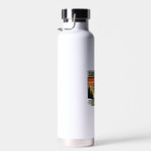 Best Monkey Dad Ever Vintage Monkey Father Shirt_1 Trinkflasche (Rechts)