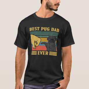 Best Mops Vater Ever Dog Vintag Vatertag Christma T-Shirt