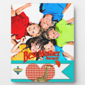 Best Mother Award Keepake Fotoplatte (Vorderseite)