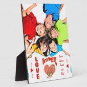 Best Mother Award Keepake Fotoplatte (Seite)