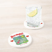 Best Mother Award Untersetzer (Seite)