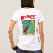 Best Mother Award - Weihnachtsgeschenk T-Shirt (Rückseite)