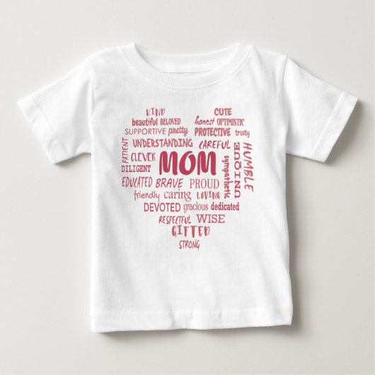 Best Mother Qualitäten und Mama Eigenschaften Invi Baby T-shirt (Vorderseite)