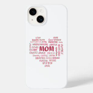 Best Mother Qualitäten und Mama Eigenschaften Invi Case-Mate iPhone 14 Hülle