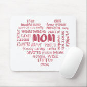 Best Mother Qualitäten und Mama Eigenschaften Invi Mousepad (Mit Mouse)