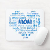 Best Mother Qualitäten und Mama Eigenschaften Invi Mousepad (Mit Mouse)