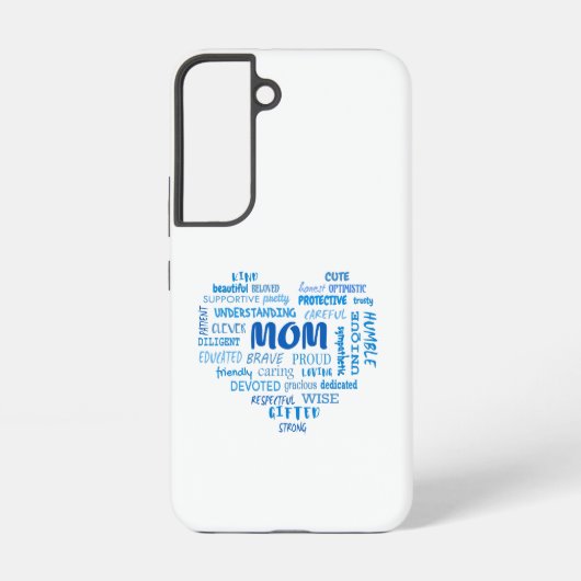 Best Mother Qualitäten und Mama Eigenschaften Invi Samsung Galaxy Hülle (Rückseite)