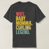 Best Mother Women Funny Gift Ehefrau Baby Momma Cu T-Shirt (Design vorne)