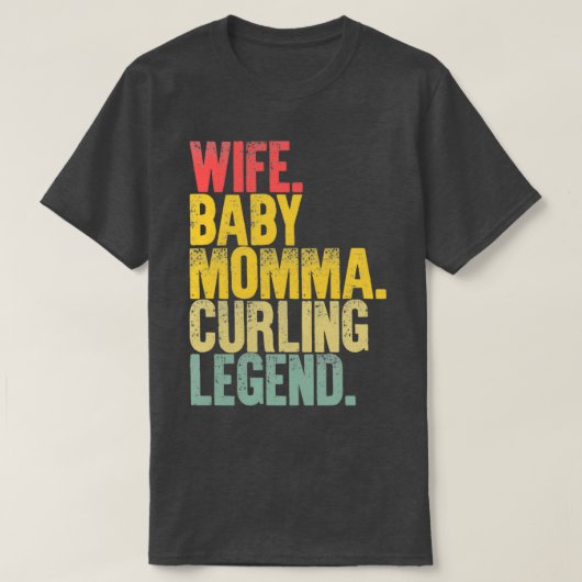 Best Mother Women Funny Gift Ehefrau Baby Momma Cu T-Shirt (Design vorne)
