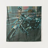 Best motorcyclist gifts wandteppich (Vorderseite)