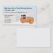 Best Moving Service-Visitenkarten Visitenkarte (Vorne/Hinten)