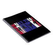 Best Muay Thai dad Notizblock (Rechte Seite)