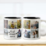 Best Mum Ever Custom Foto Tasse<br><div class="desc">Passen Sie diese Tasse an und geben Sie sie als Geschenk!</div>