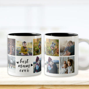 Best Mum Ever Custom Foto Tasse