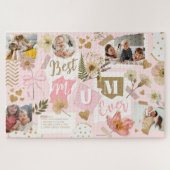 Best Mum Ever Mother's Day Scrapbook Photo Collage Puzzle (Horizontal)