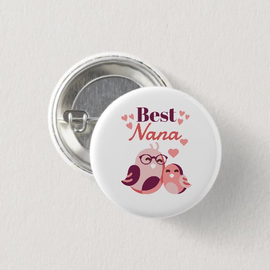 Best Nana Button (Vorne & Hinten)