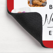 Best Nana Ever Calligraphy 5 Foto Red Mousepad (Ecke)