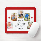 Best Nana Ever Calligraphy 5 Foto Red Mousepad (Mit Mouse)