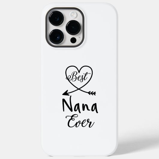 Best Nana Ever Case-Mate iPhone Hülle (Rückseite)