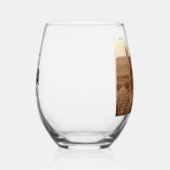 Best Nana Ever Foto Edelstahlglas Weinglas Ohne Stiel (Links)