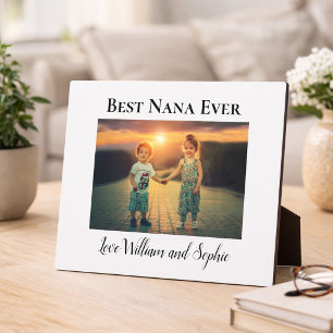 Best Nana Ever Foto Fotoplatte