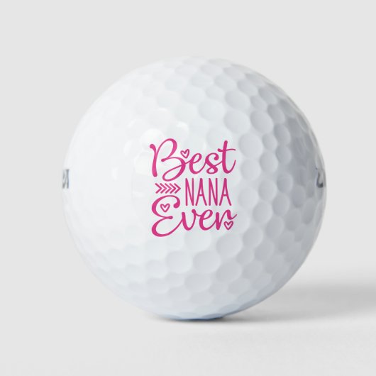 Best Nana Ever Golfball (Vorderseite)