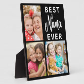 Best Nana je Grandkids 3 Picture Collage Frame Fotoplatte (Seite)