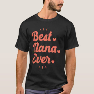 Best Nana je Großmutter Sweater Grandma Geschenk T-Shirt