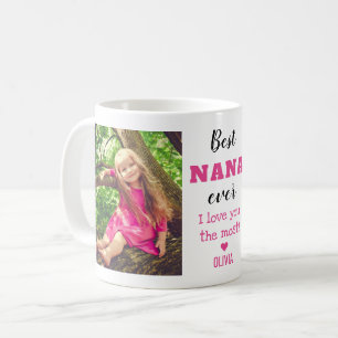 Best Nana je Liebe You Most Grandkind 2 Foto Kaffeetasse
